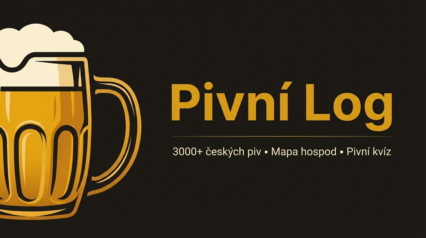 Pivní Log – 3000+ českých piv, mapa hospod, pivní kvíz